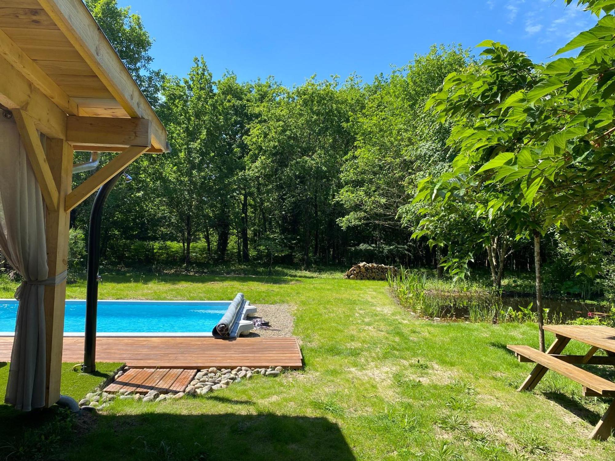 Gites & Spa De Charme " Ploum" Pouydesseaux Buitenkant foto