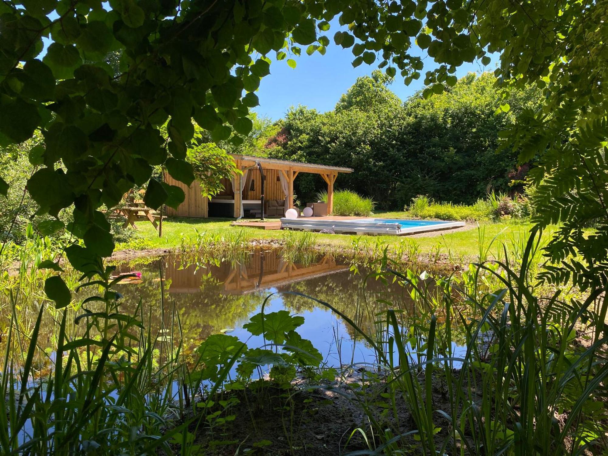 Gites & Spa De Charme " Ploum" Pouydesseaux Buitenkant foto